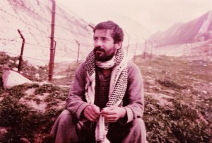 Dr Osman Ahmed in an Iranian prison camp.