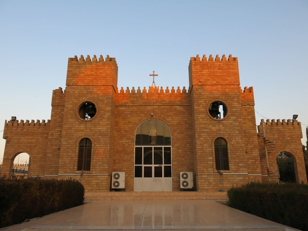 2.This Saint Joseph’s Church located in Ankawa really shows how intolerant the Kurds are towards other religions